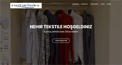 Desktop Screenshot of nehirtextile.com